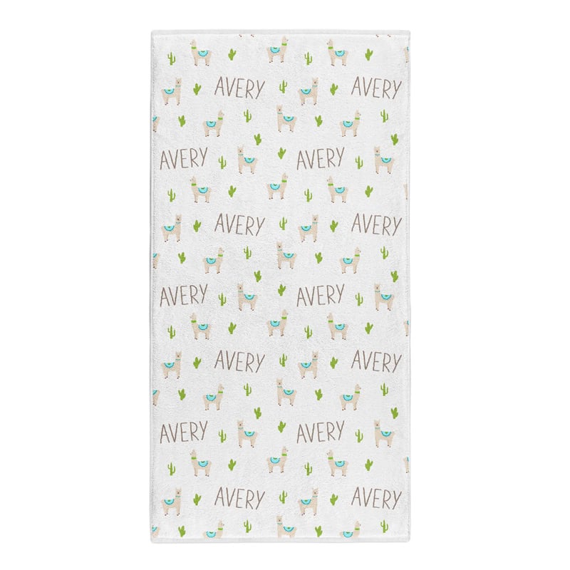 Llama Bath Towel
