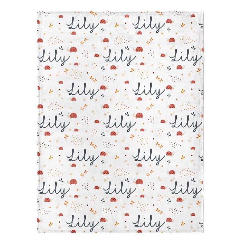 ladybug blanket
