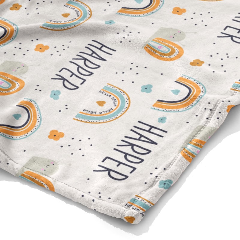 snail blanket close up