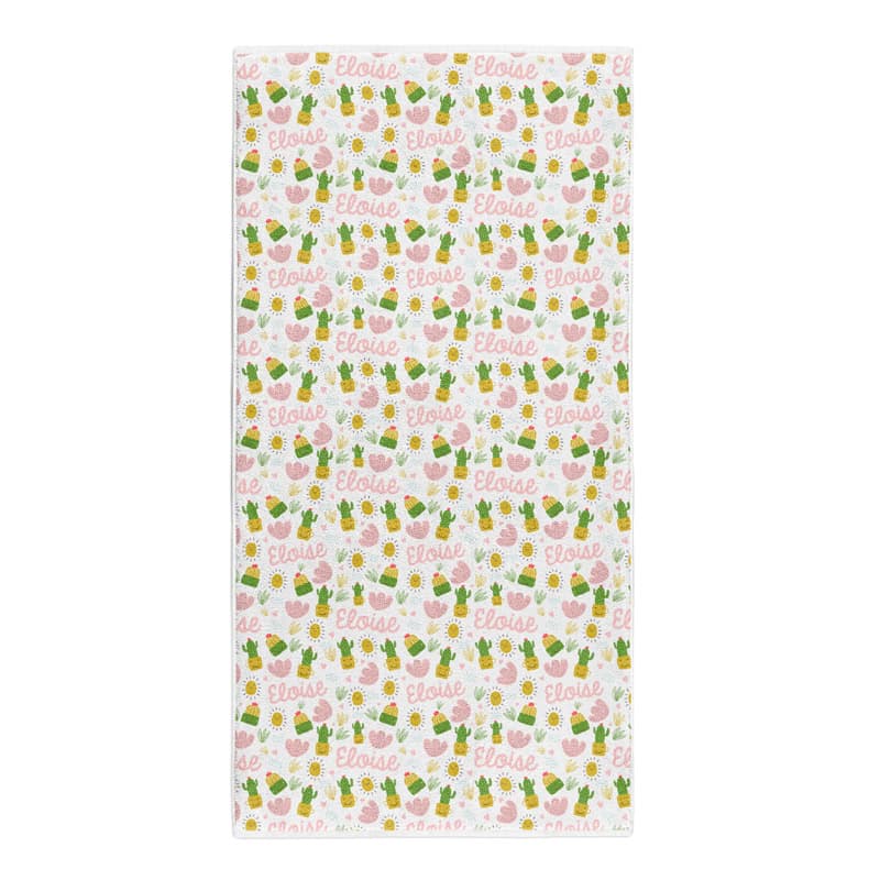 Cactus Bath Towel