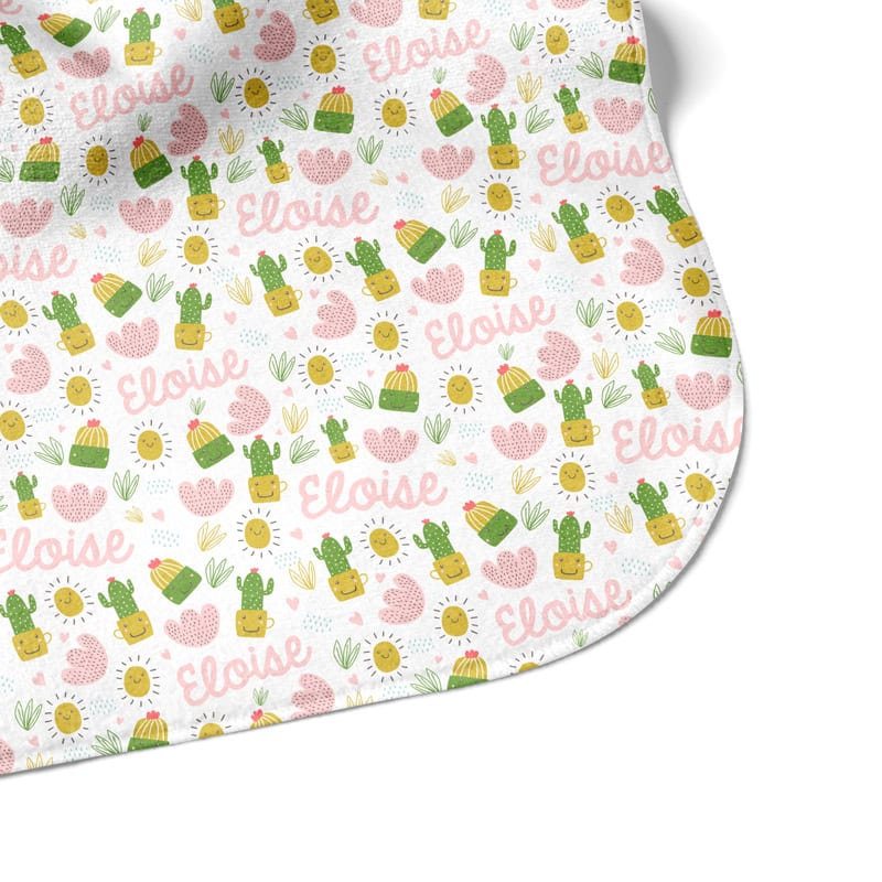 Cactus Hooded Towel Corner