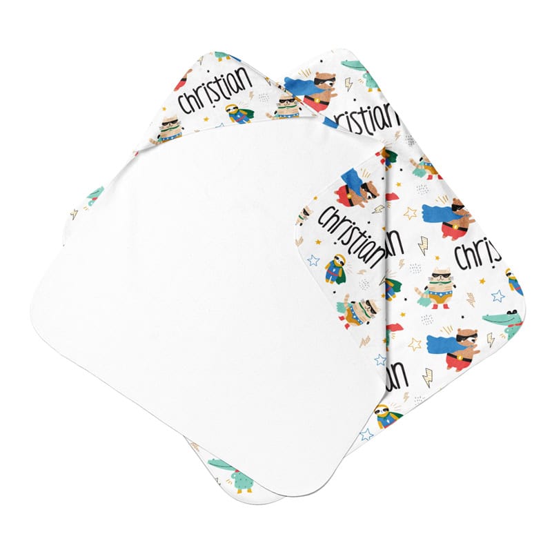 Comic Critters Hooded Towel