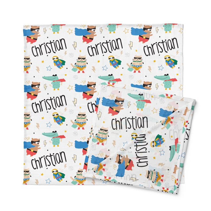 Comic Critters Swaddle