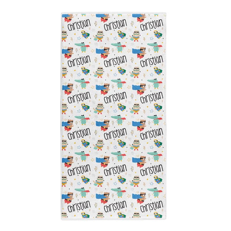 Comic Critters Towel