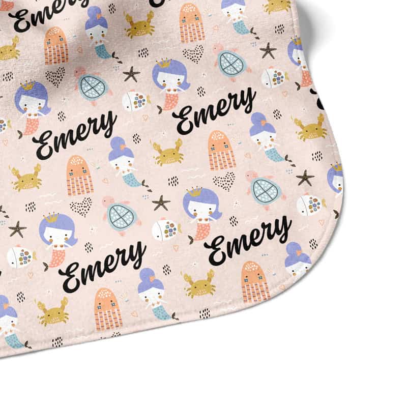 Coral Hooded Towel Corner