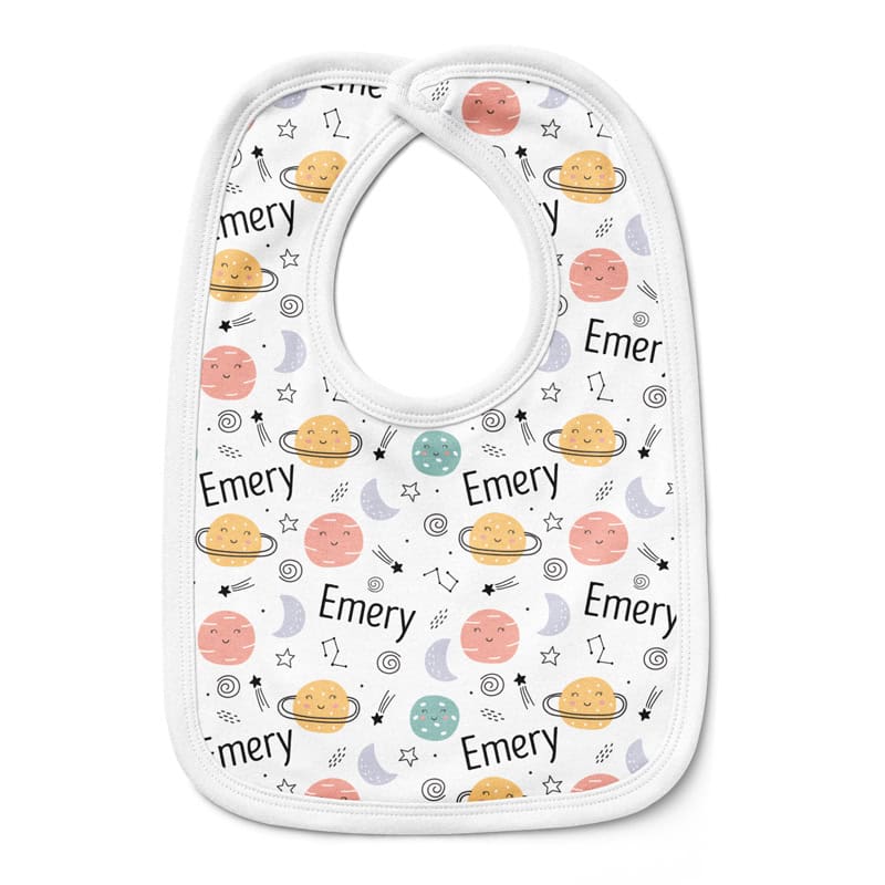Happy Planets Bib