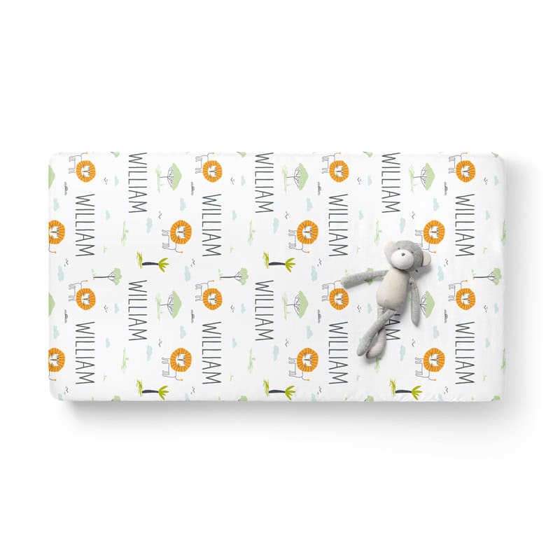 Little Lion Crib Sheet