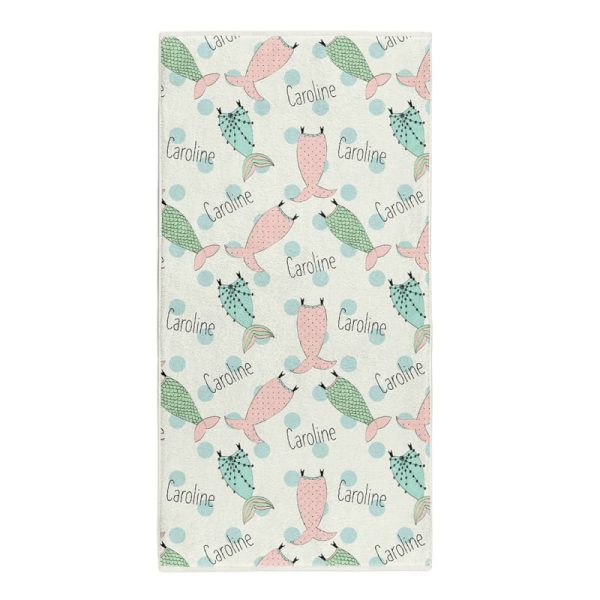 Little Mermaid Bath Towel