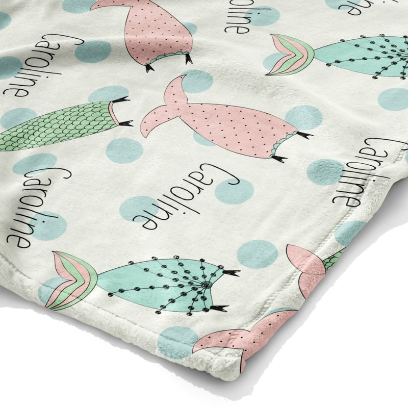 Little Mermaid Blanket Corner