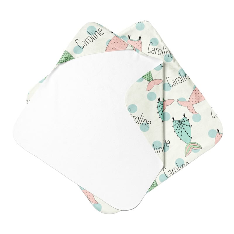 Little Mermaid Hooded Towel