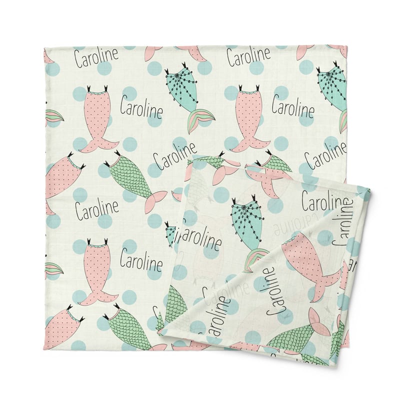 Little Mermaid Swaddle