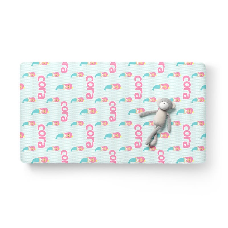 Mermaid Crib Sheet