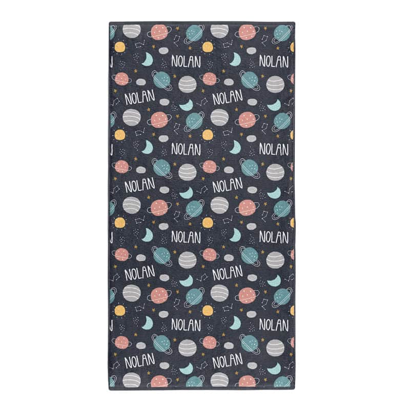 Planets Bath Towel