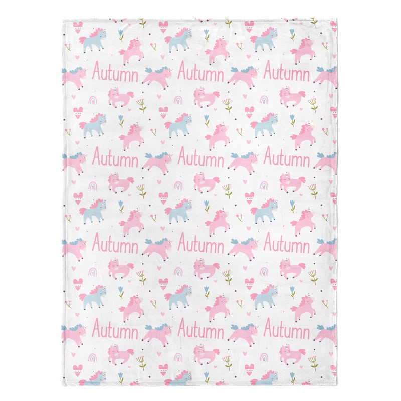 Playful Unicorn Blanket