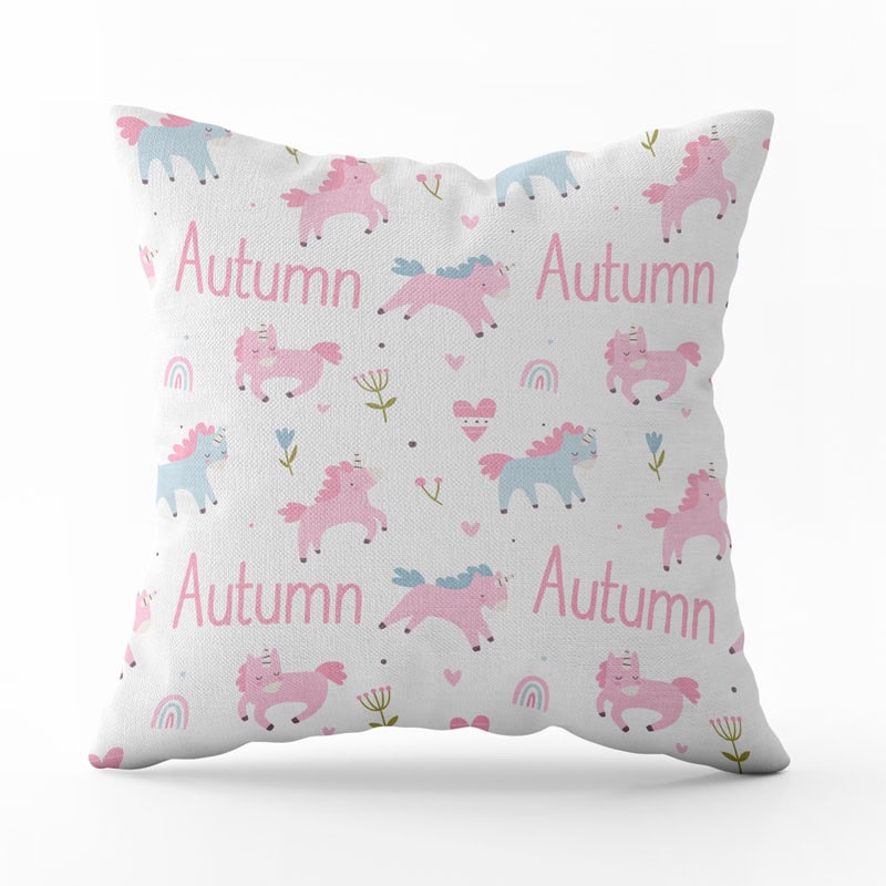 Playful Unicorn Pillow