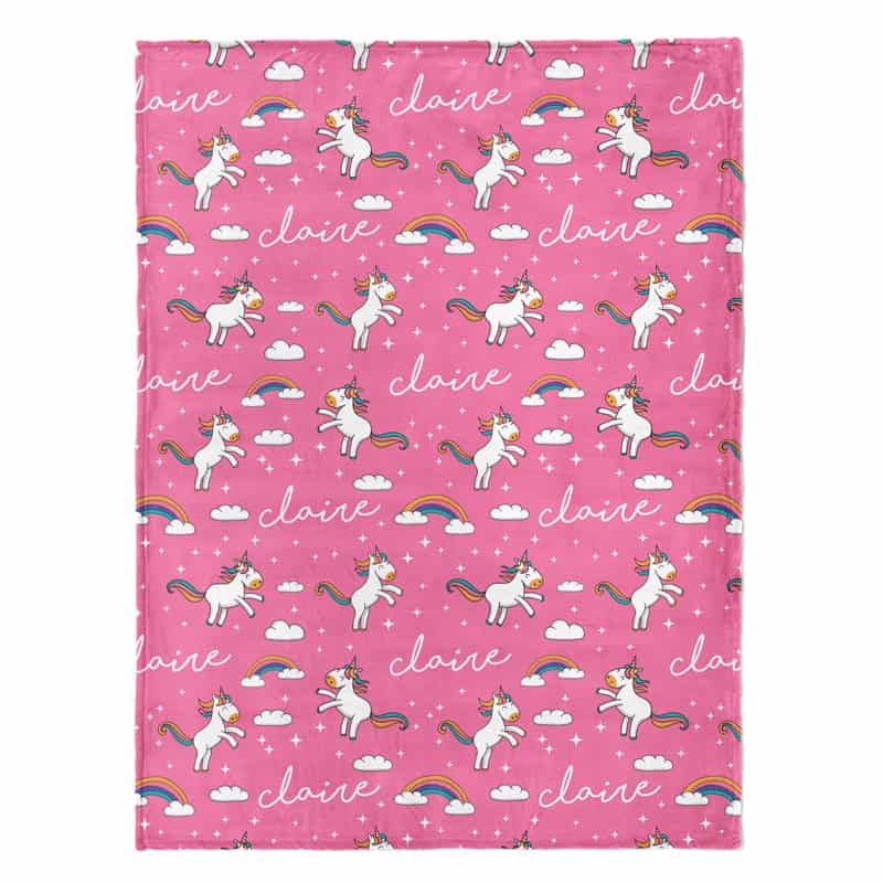 Rainbow Unicorn Blanket