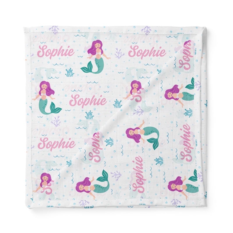Sleepy Siren Swaddle Folded