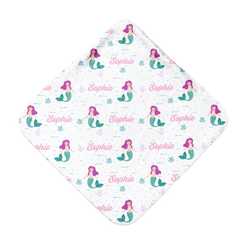 Sleepy Sirens Hooded Towel Back