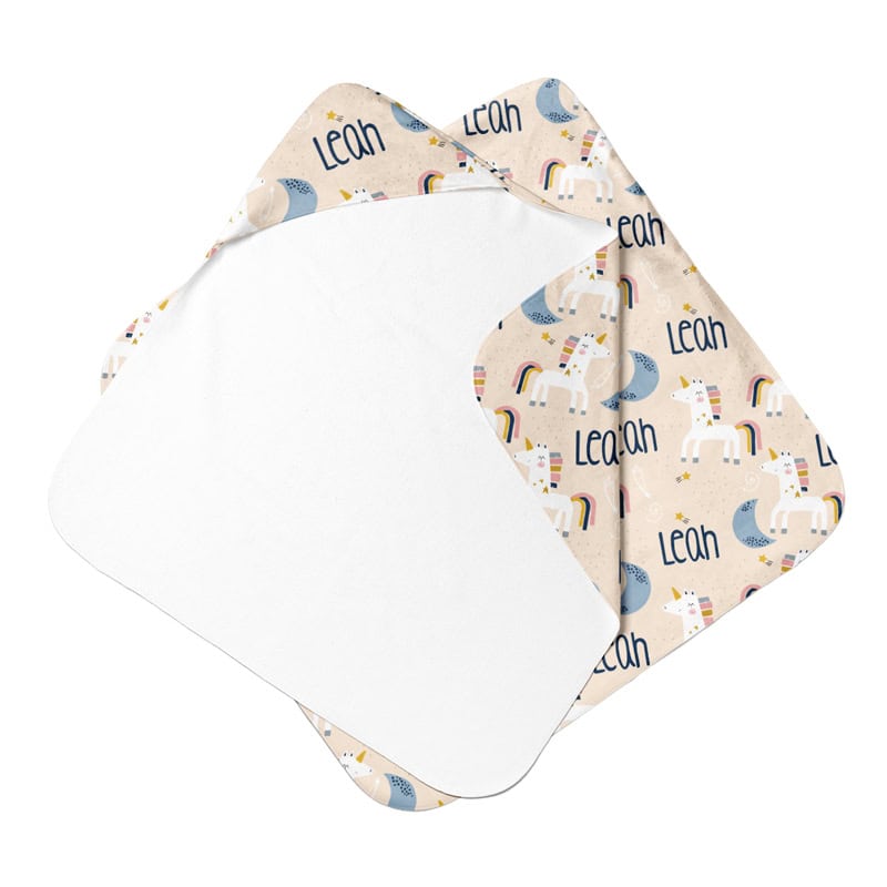 Sleepy Unicorn Hooded Towel