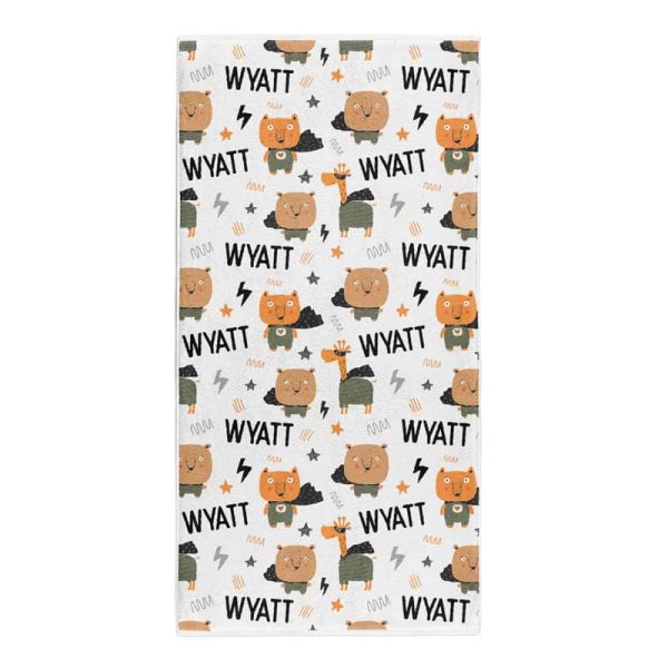 Super Animals Bath Towel