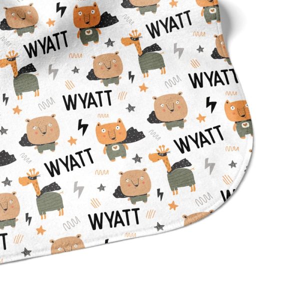 Super Animals Hooded Towel Corner