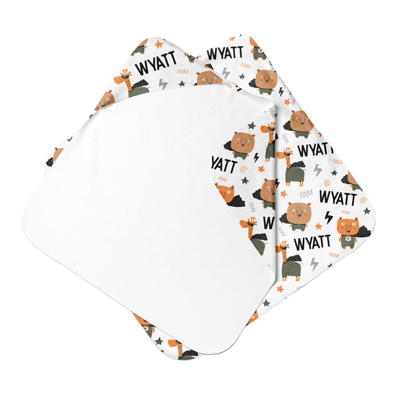 Super Animals Hooded Towel