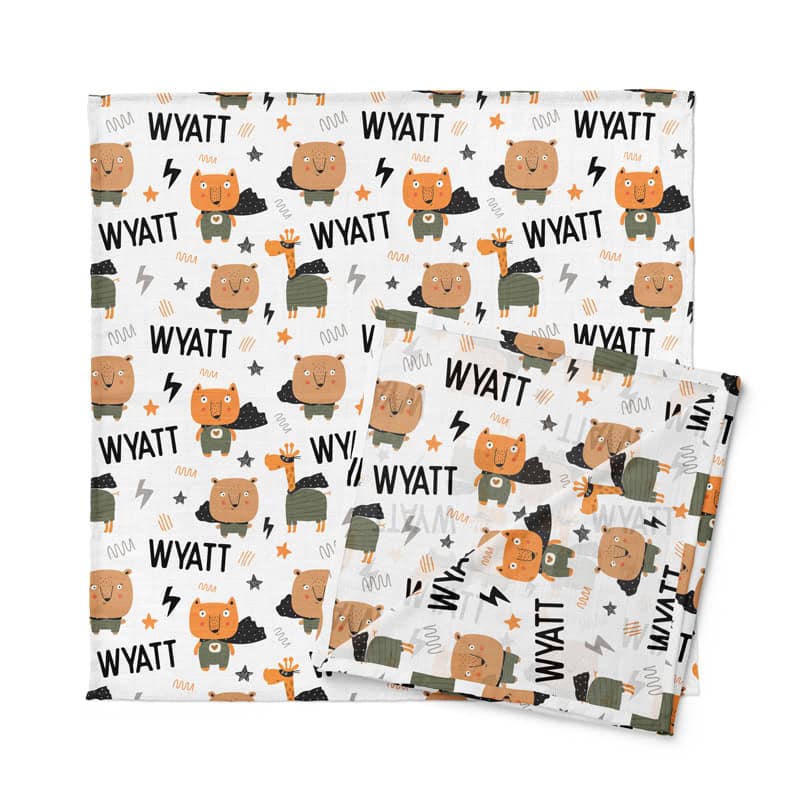 Super Animals Swaddle