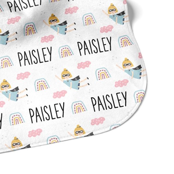 Super Girl Hooded Towel Corner