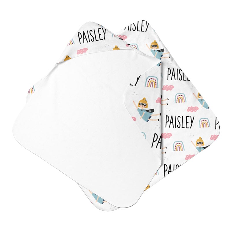 Super Girl Hooded Towel