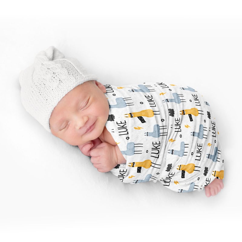 Super Llama Swaddle Baby