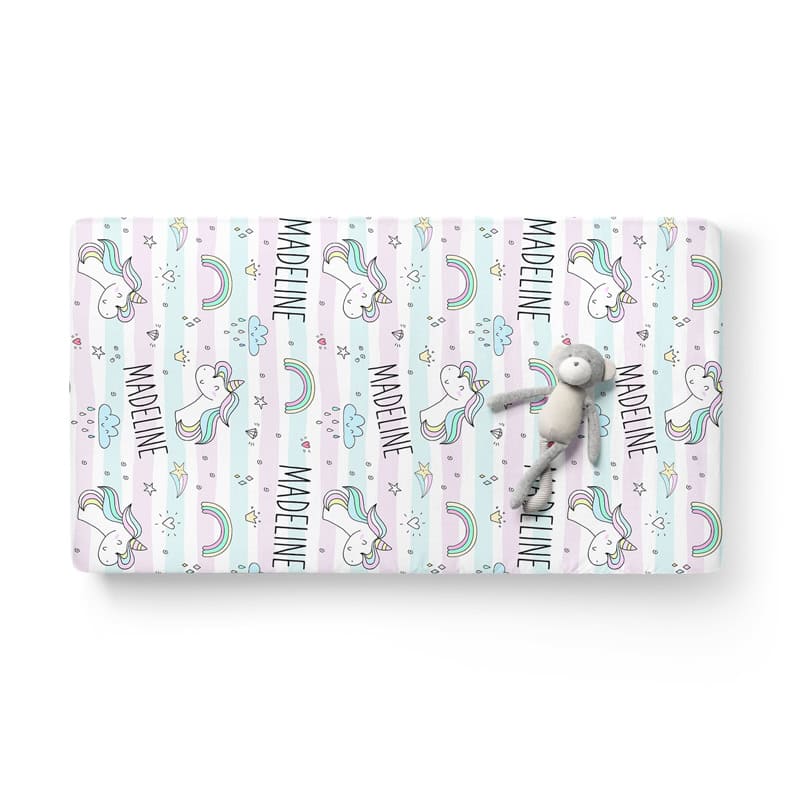 Unicorn Crib Sheet