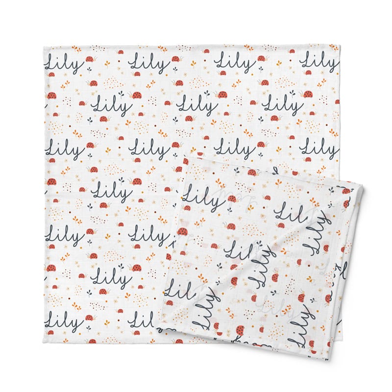 ladybug swaddle
