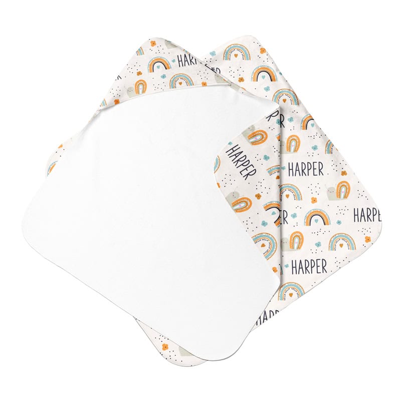 snail hooded towel front