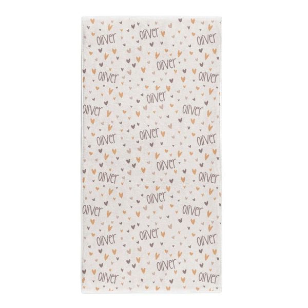 Special Hearts Bath Towel