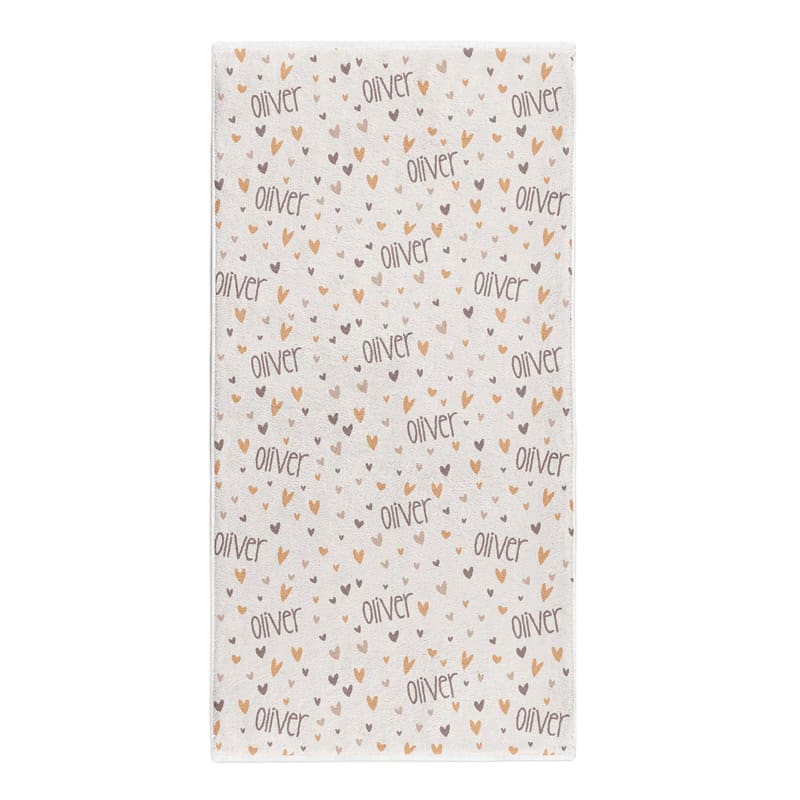 Special Hearts Bath Towel