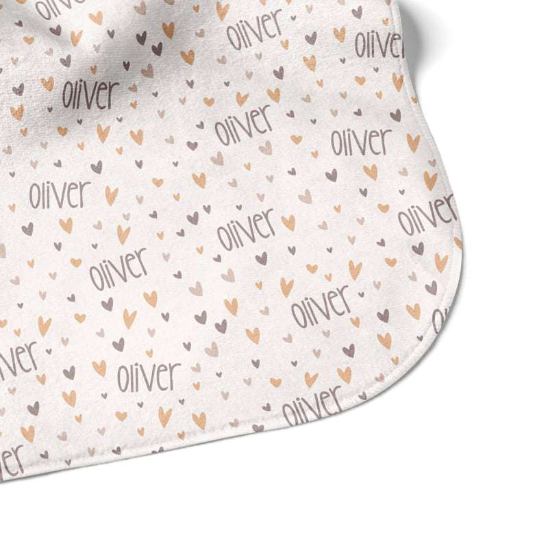 Special Hearts Hooded Towel Corner