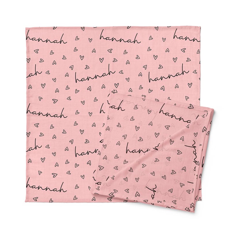 Tiny Hearts Baby Swaddle