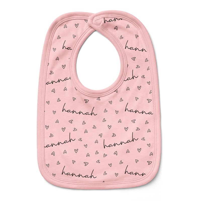 Tiny Hearts Bib