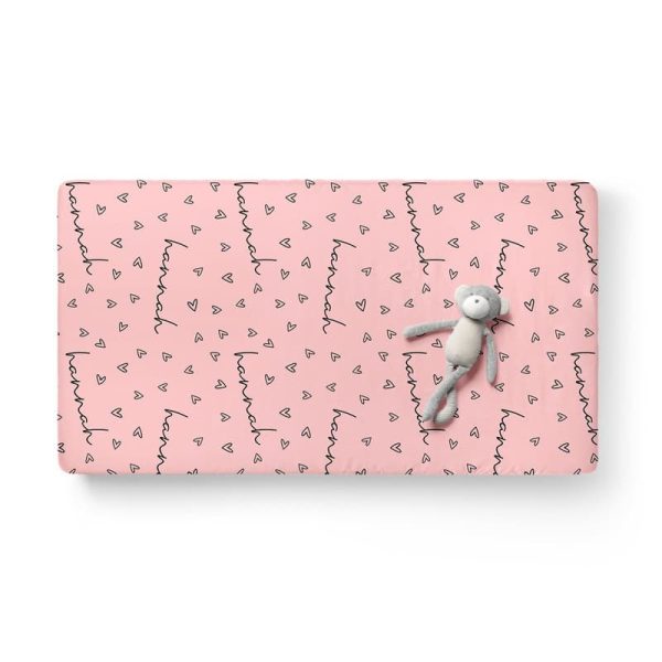Tiny Hearts Crib Sheet