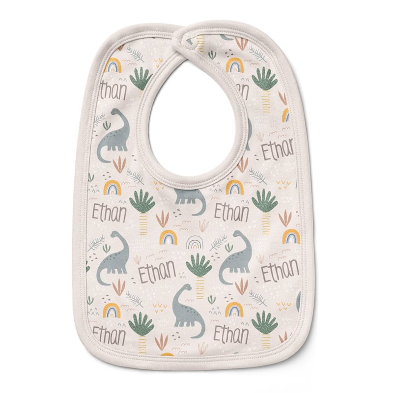 Baby Brachiosaurus Baby Bib