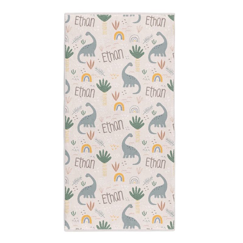 Baby Brachiosaurus Bath Towel