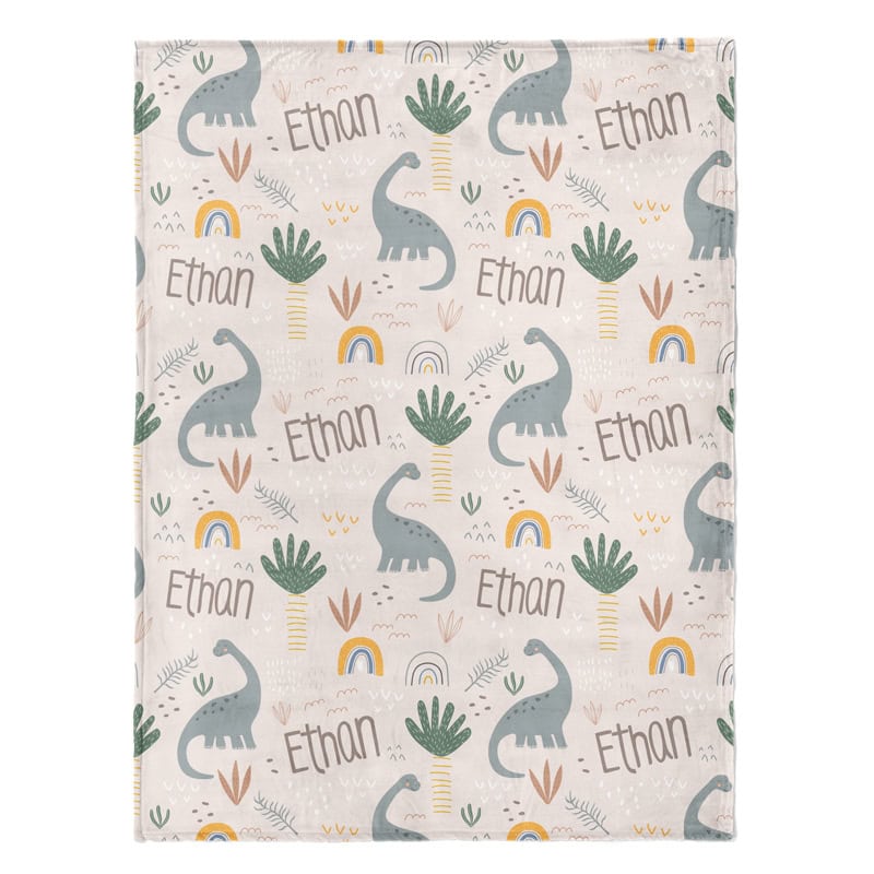 Baby Brachiosaurus Blanket