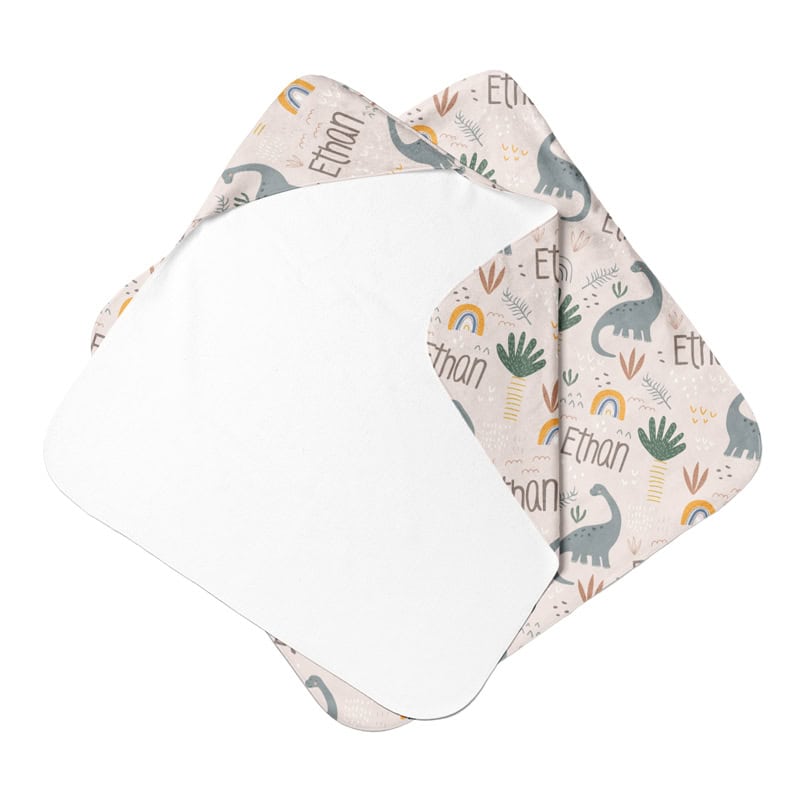 Baby Brachiosaurus Hooded Towel