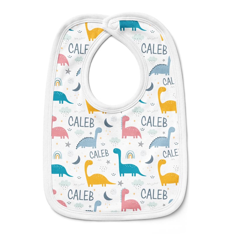 Dinosaur Dreams Baby Bib