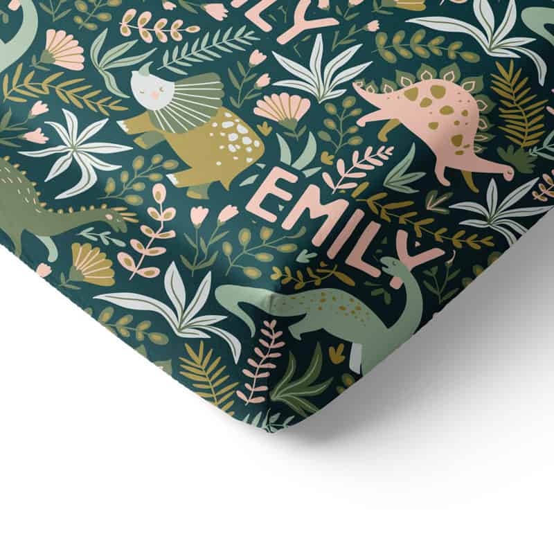 Dinosaur Nursery Bedding Corner