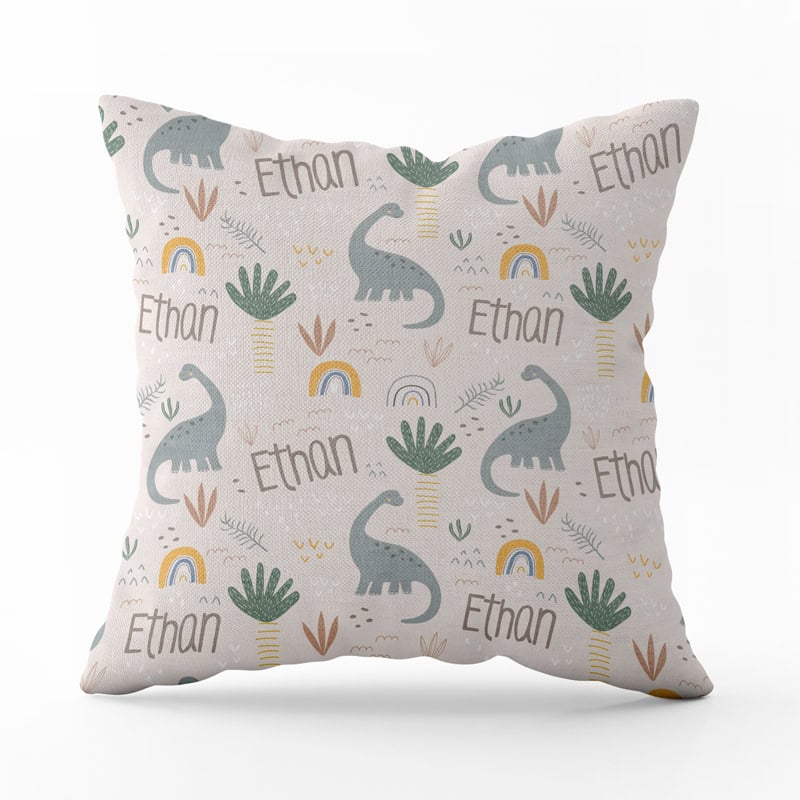 Dinosaur Throw Pillow