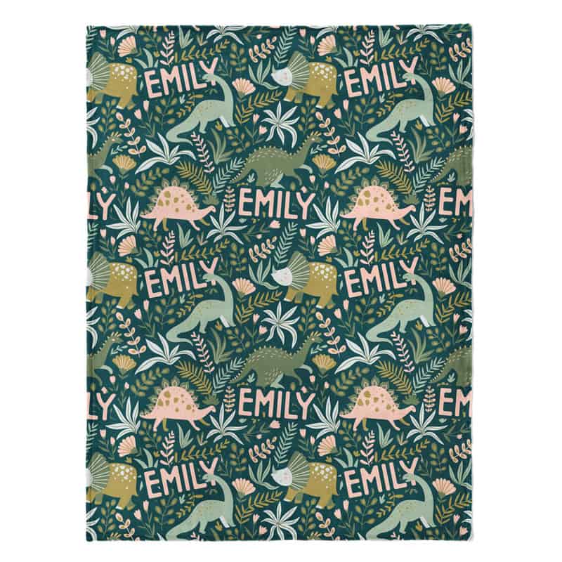 Jurassic Jungle Blanket