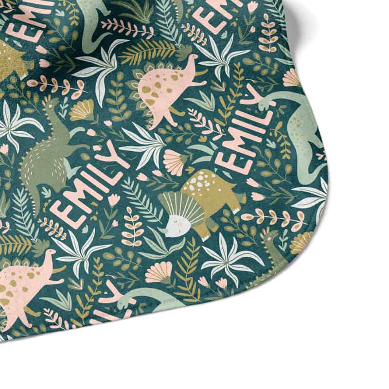 Jurassic Jungle Hooded Towel Corner