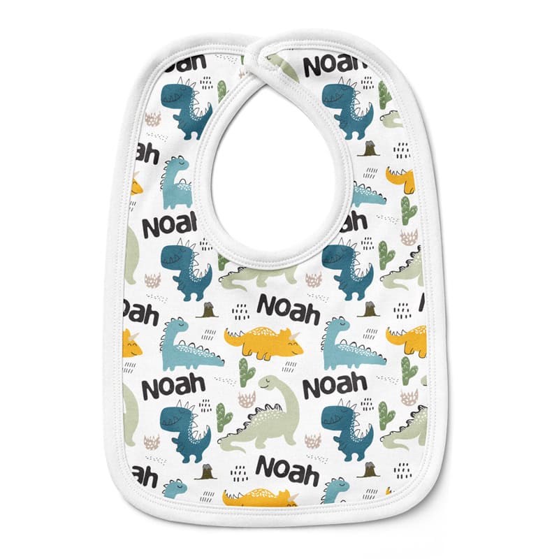 Little Dinos Baby Bib