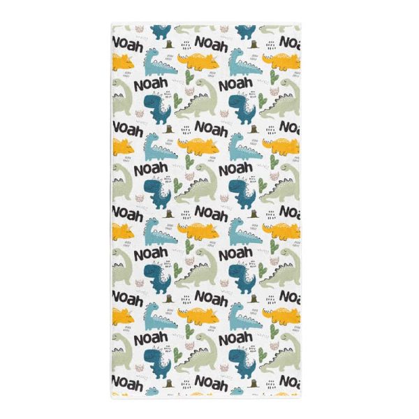 Little Dinos Bath Towel